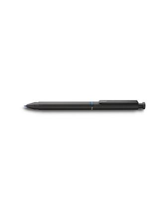 Ручка 3в1 lamy st черная (черный, красный стержень m21 1,0 мм + механический карандаш 0,5 мм) (4001274)