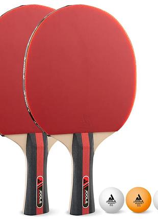 Набір для настільного тенісу joola rosskopf 2 bats 3 balls