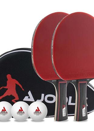 Набір для настільного тенісу joola duo pro 2 bats 3 balls