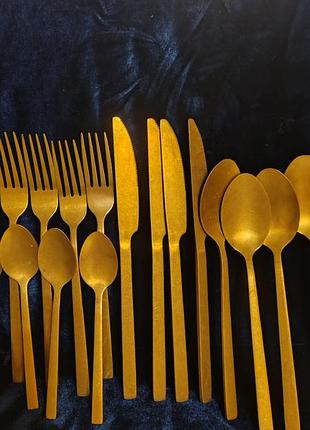 16 столових приборів від бренда аmеfa з колекції manilla  італія