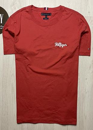Мужская футболка tommy hilfiger, размер по факту xl
