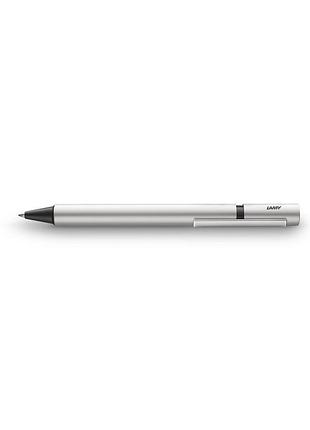 Шариковая ручка lamy pur серебристая, стержень m16 1,0 мм черный (4032596)