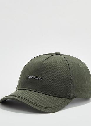 Чоловіча кепка calvin klein хакі оригінал 100%