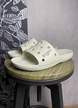 Мужские шлепанцы crocs, размер 41