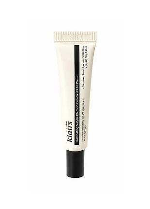 Вв крем для сияния кожи dear, klairs illuminating supple blemish cream spf 40, 10 мл