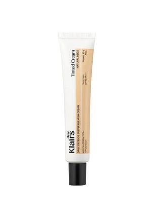 Bb-крем для щоденного захисту та догляду за шкірою dear, klairs daily defense supple blemish cream natural beige, 40 г