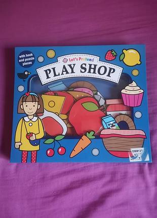 ​дитячий ігровий набір-пазл "let's pretend: play shop"