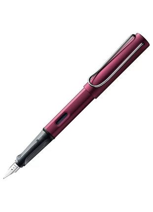Перьевая ручка lamy al-star black purple, перо ef (4000327)