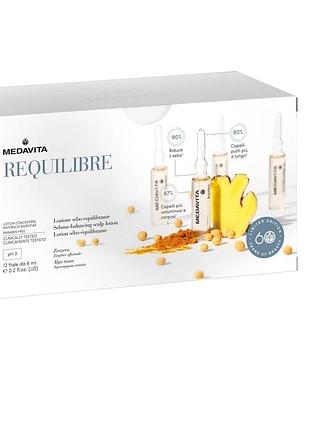 Лосьон для очищения и себорегуляции жирной кожи головы / medavita requilibre