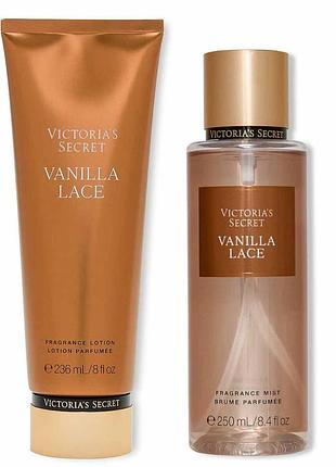 Набор victoria’s secret vanilla lace лосьон и мист
