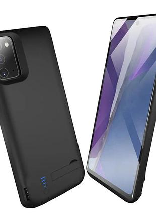 Чохол акумулятор повербанк (power bank case) для samsung note 20 (6000 mah)