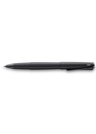 Ручка-роллер lamy studio all black, стержень m63 1,0 мм черный (4033753)