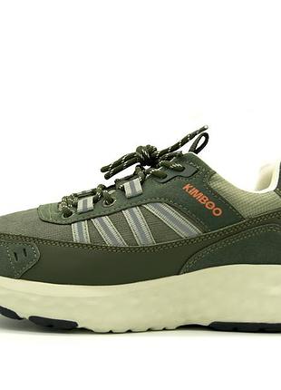 Кроссовки kimboo подростковые, для мальчика оливковый 37 (23,5 см) (p608 olive)