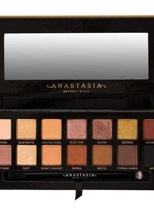 Палітра тіней нова для очей anastasia beverly hills soft glam palette (14 відтінків) soft glam