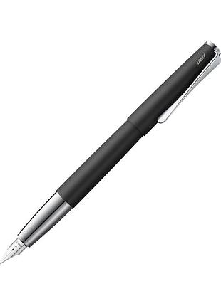 Чернильная ручка lamy studio матовая черная ef, чернила t10 синие (4000445)