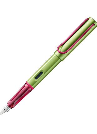 Чернильная ручка lamy al-star диско f, чернила t10 синие (4041208)
