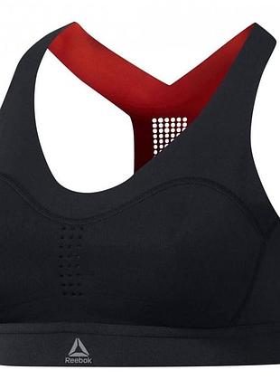 Спортивний топ бра reebok puremove оригінал чорний