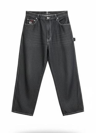 Чоловічі джинси southpole w38 — baggy, темно-сірі