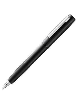Чернильная ручка lamy aion черная f, чернила t10 синие (4031941)