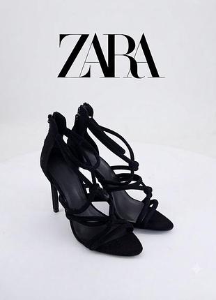 Босоніжки zara на каблуку zara heels хай хілс для танців