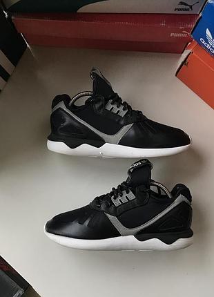 Adidas tubular кросівки, чорні, оригінал, б.у, легкі, не дорого, розмір 40 стелька 25.5 см
