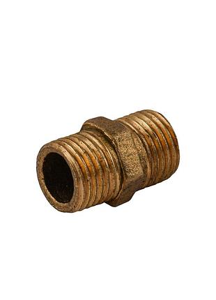 Ніпель 1/4″зз латунний ln112s optimum