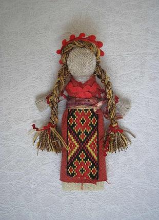 Украинская традиционная кукла мотанка.