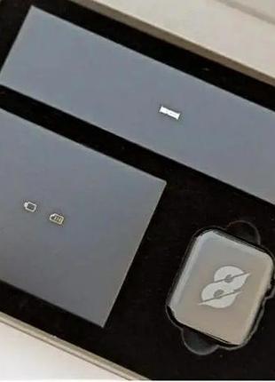 Розумний годинник 45 мм з oled дисплеєм та 2 ремінцями / гаджет для моніторингу активності