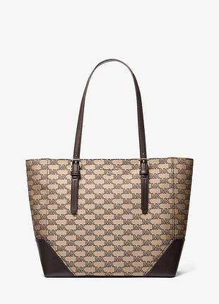 Жіноча сумка тоут michael kors з принтом