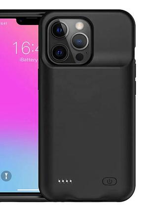 Чехол аккумулятор повербанк (power bank case) для iphone 13 pro max (5000 mah)