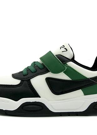 Кроссовки для мальчика xifa белый с зеленым (517-002 white-green (33 (20,5 см))