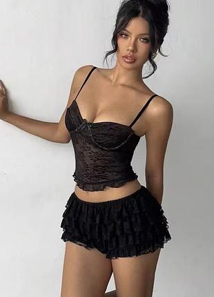 Нові мереживні шорти від shein ! s розмір 😍😍😍