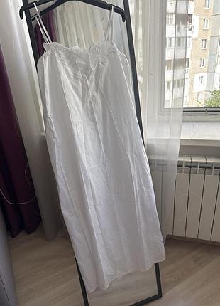 Ночнушка від zara home нова розмір s нічна сорочка бавовна