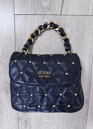 Сумка жіноча guess невелика чорна