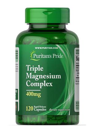 Triple magnesium complex 400mg - 120 caps (повреждена банка)