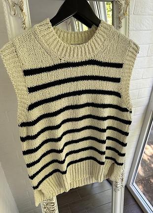 Джемпер з коротким рукавом zara