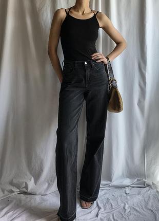 American eagle strigid curvy super high waisted baggy straight джинси прямі багі висока посадка long tall full length