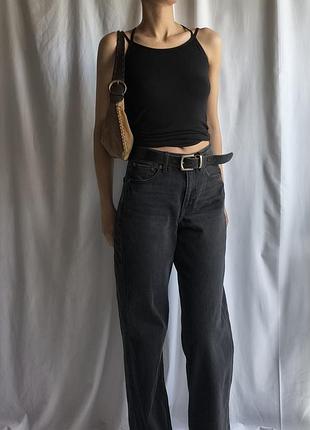 American eagle strigid curvy super high waisted baggy straight джинсы прямые багги высокая посадка long tall full length