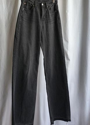 American eagle strigid curvy super high waisted baggy straight джинси прямі багі висока посадка long tall full length