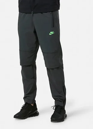 Оригінал! штани чоловічі nike tech woven pants black hm8241-060