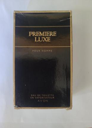 Парфуми чоловічі avon premiere luxe eau de toilette