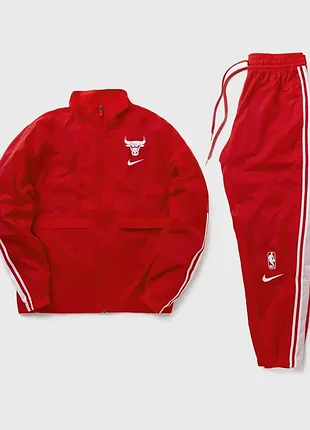 Оригінал! спортивний костюм чоловічий костюм nike nba chicago bulls dn8858-657