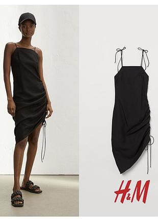 Сукня льон від h&m