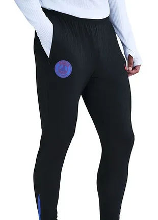 Оригінал! штани чоловічі nike psg dri-fit adv elite strike pants - black/blue - 2025-2026 hm3301-010
