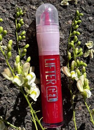 Олійка для губ для яскравого блиску maybelline new york lifter gel, відтінок 005 melon-ade