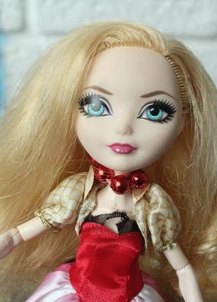 Ever after high apple white. оригінал маттел. 4