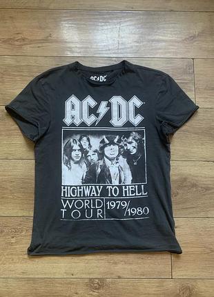Футболка группа ac dc highway to hell мерч
