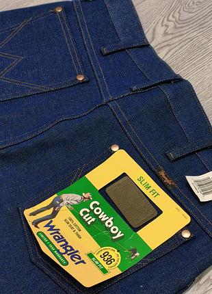 Новые джинсы байкерские ковбойские вестерн wrangler 936den mexico cowboy cut