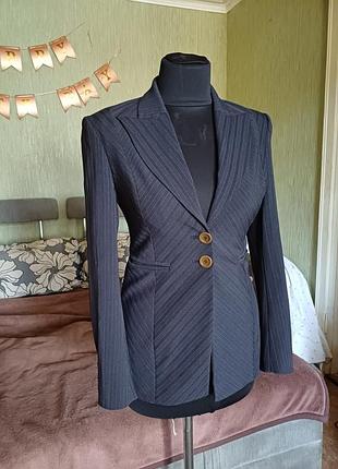 Стильний брендовий піджак / блейзер karen millen (розмір 10 / m) s