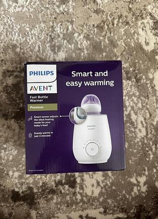 Підігрівач пляшечок philips avent fast bottle warmer premium